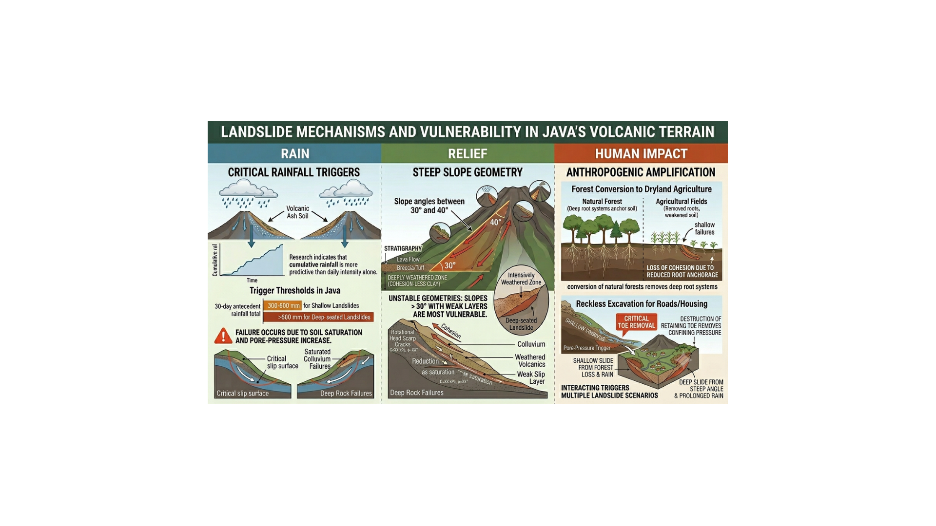 Hike with Care: Understanding the Hidden Landslide Risks of Volcanoes