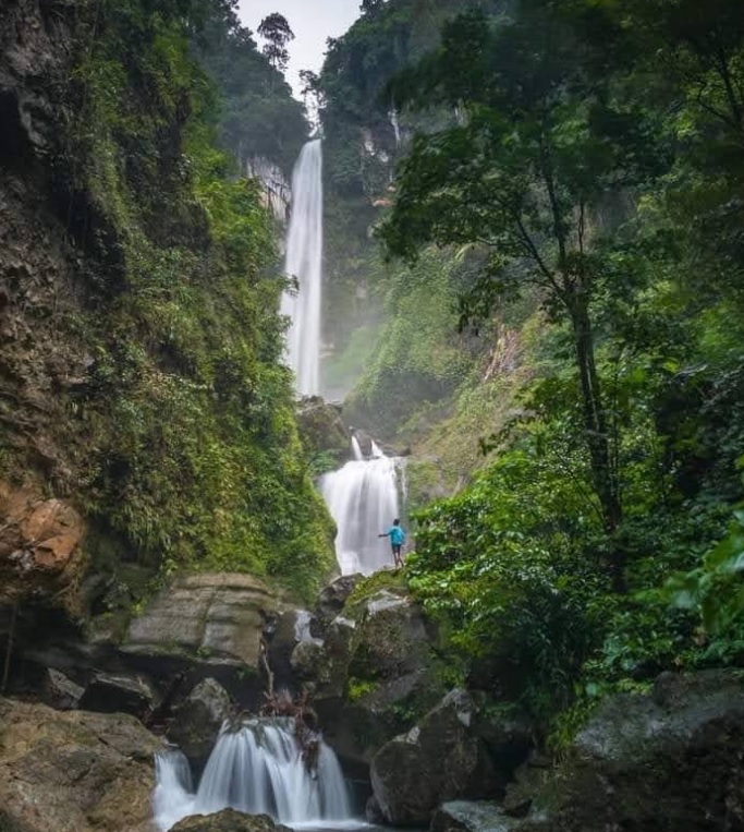 Air Terjun Agal via Sungai Marente